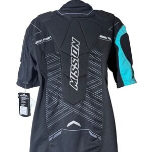 NWT MISSION Inhaler Hockey Relaxed Compression Shirt Jersey Top Men's Black Sz M